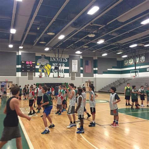 Students were sent home early from their classes. . Century high school basketball camp